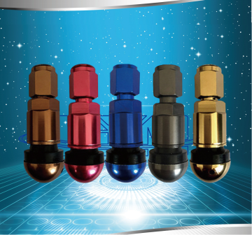 Colorful Tubeless Car Tire Valve