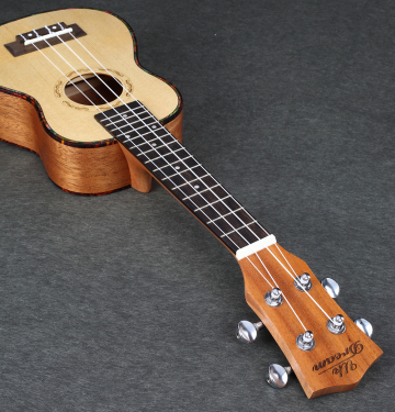 Ukulele with pearl strips ukulele