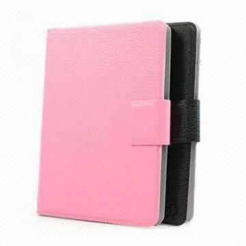 Synthetic Leather And Faux Suede Lining Kindle Fire Protective Case  For  Touch / Ebook