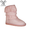 Mädchen schöne rosa Stiefel Kinder tragen für Kinder