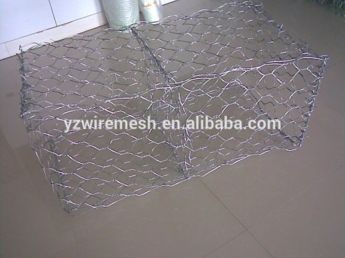 Hexagonal Mesh Galvanized Gabion Box mesh