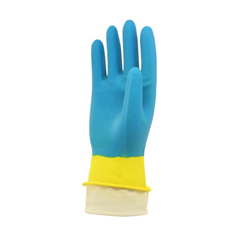 Glove de limpieza de hogar/goma de látex/cocina Guante de goma de la cocina