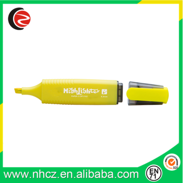 Yellow Chisel highlighter for school