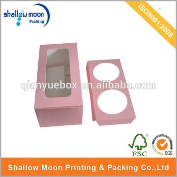 OEM cupcake packaging box