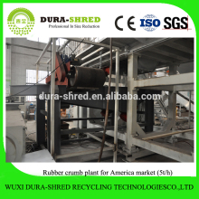 Dura-shred good proformance rubber powder making machine