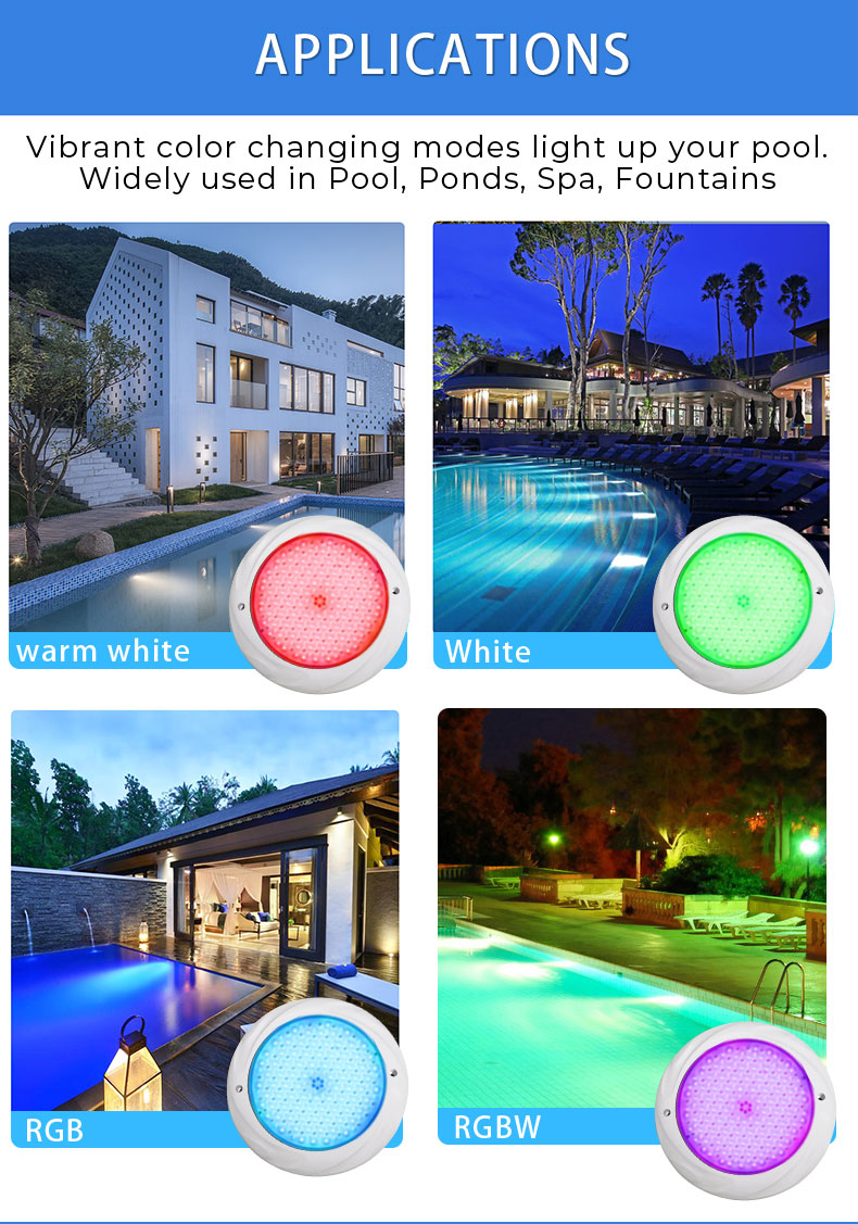 led pool light