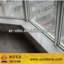 Polished Guangxi White marble Window stair