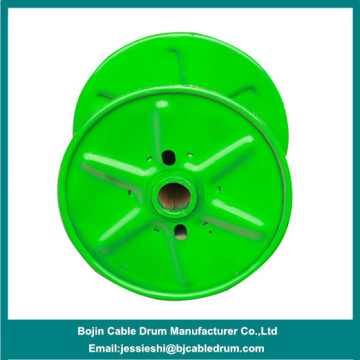 Automatic retractable steel cable reel