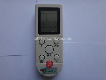 Infra-red LCD screen remote control