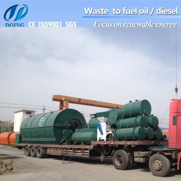 The biggest manufacture-Used Tyre to oil Recycling Equipment