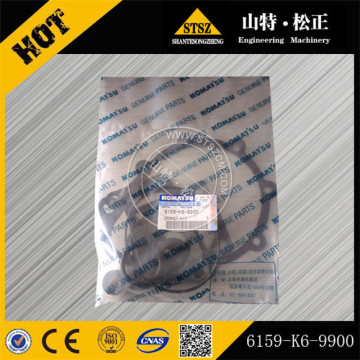 Komatsu S6D125-1 Kit gasket pam air 6150-k6-9900