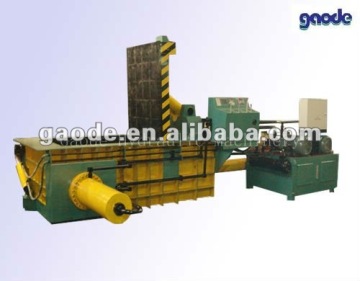 No Footing Bolts Need Scrap Metal Baling Press Machine