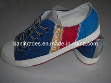 Classic Vulcanized Canvas Shoes with Rubber Sole (TV47)