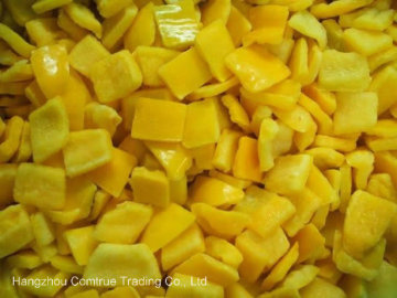IQF Yellow Pepper Dices