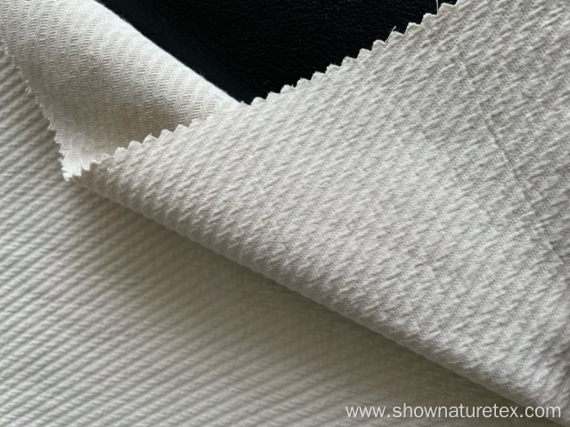 new dobby cotton twill double fabric