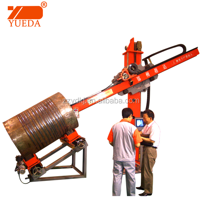 Yueda mig welding column and boom /pipe welding manipulator arm