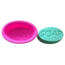 Oval Silicone Soap Mold for Handmade Soap Cakes - Cheap Price