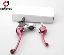 CNC Adjustable Brake Clutch Levers for Pit Bikes and Dirt Bikes