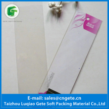 Daily Use Clear Window Comb Custom Resealable Plastic Bags