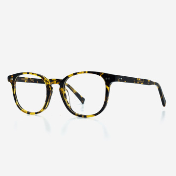 Oval Key bridge Acetate Unisex Optical Frames