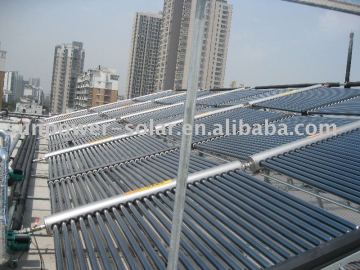 heat pipe solar collector project