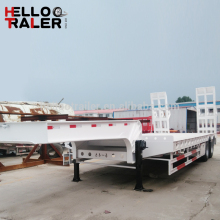 Three Axles Lowbed Semi-Trailer