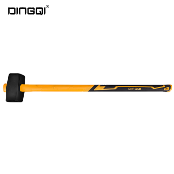DingQi 45 Steel Stone Hammer With Fiber Handle