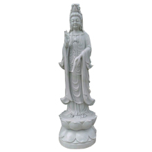 Marble Statue Religious Female Buddha for Bodhi Sculpture