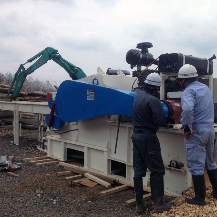 1400-600 220KW 20T/ H Elm wood tree crusher machine