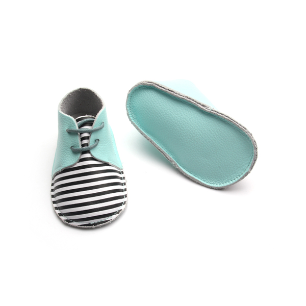 Stripe Oxford Baby Shoes