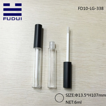 6ml Round Clear Matte  Lip Gloss Case
