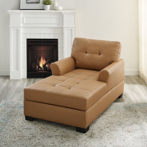 American Style Tufted Living Room Chaise Lounge