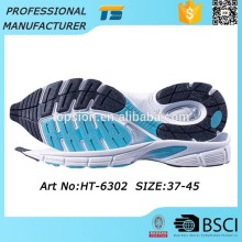 New Trendy Non Slip Shoe Sole Supplier Lady Man Running Eva Tpr Soft Sole Shoes, All Sole