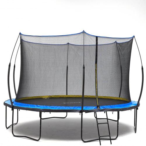 Trampoline 12ft springless with blue spring pad