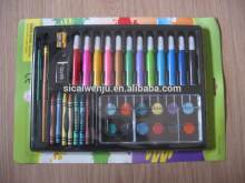 professional stationery set crayons with washable wax markers