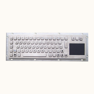 English And Arabic Metal Keyboard With Touch Mouse Pad