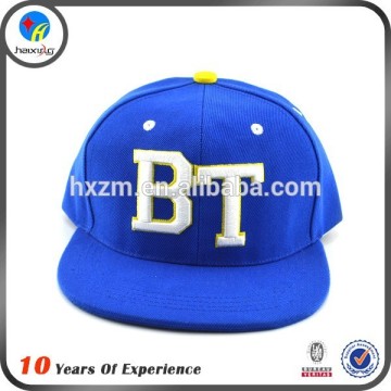 puff character embroidery snapback cap