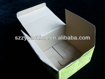 snap lock color carton box