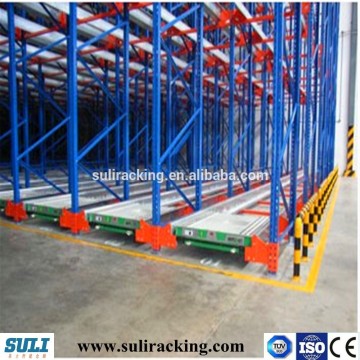 Nanjing cold storage radio shuttle racking, garage racking