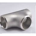 GR2 titanium reducing tee for pneumatic pipe connection