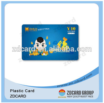 plastic card barcode/plastic blank pvc cards/cmyk printed plastic card