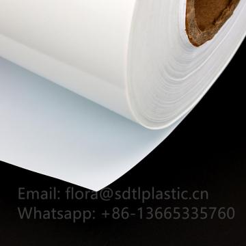 Lampshade light diffuser PVC roll white PVC film
