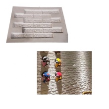 3D Wall Stone Bricks Silicone Rubber Mold for Culture Stone