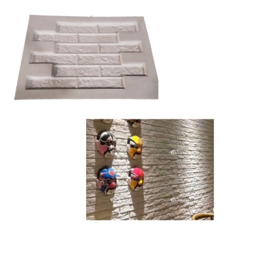 3D Wall Stone Bricks Silicone Rubber Mold for Culture Stone