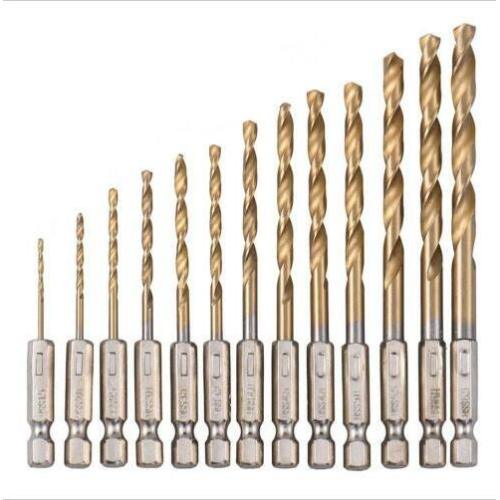 HSS Titanium Coated Twist Drill Bit