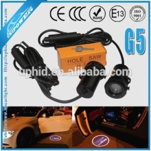 Hot selling DC12-24V Universal car logo projector flashlight with timers