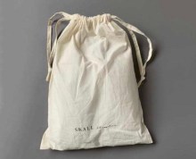 Eco-Friendly Canvas Laundry Drawstring Bag - Reusable Cotton Bag