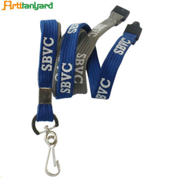 Two-Tone Tubular Lanyard with Safety Clip