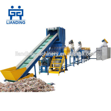 Waste plastic PE/PP films/bags recycling/washing machine/production line