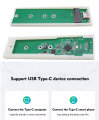 M.2 tot Type-C SSD-behuizing NGFF CASE-adapter